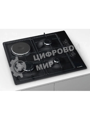 Комбинированная варочная панель Bosch PBY6C6B62O независимая, черный