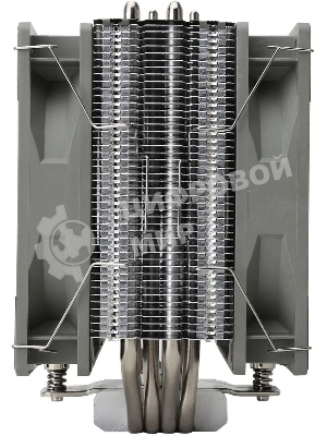 Кулер для процессора Thermalright Assassin Spirit 120 V2 серебристый/черный/серый (4-pin PWM, 154мм, Al/Cu, 4x6мм, 1x120мм, 66.17CFM, 25.6dBA, 1500RPM, S: 1851/1700/1200/115X, AM5/AM4)