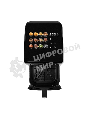 Аэрогриль Galaxy Line GL2532 черный, 1800 Вт, 4.5 л, сенсор, 11 программ