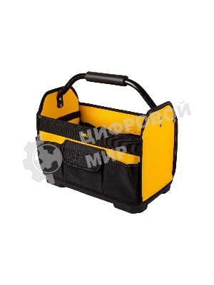 Сумка для инструментов каркасная с жестким пластиковым дном Deli DL586111 7 карманов, без плечевого ремня, ткань Оксфорд 600D