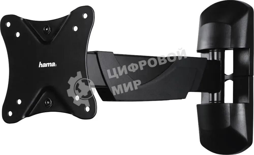 Кронштейн для телевизора Hama FULLMOTION черный, 10