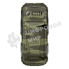 Мобильный телефон BQ 2430L Tank Connect камуфляж/серый