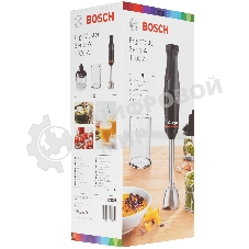 Блендер погружной Bosch MSM4B620 черный, 1000 Вт, плавная регулировка