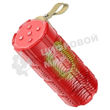 Портативная колонка HOCO HC7 красный LED подсветка