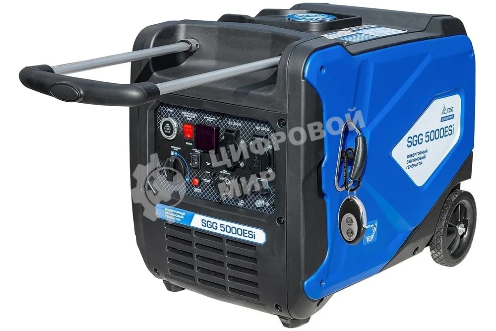 Электрогенератор бензиновый инверторный ТСС SGG 5000ESi, 5 кВт, 58 дБ, 43 кг