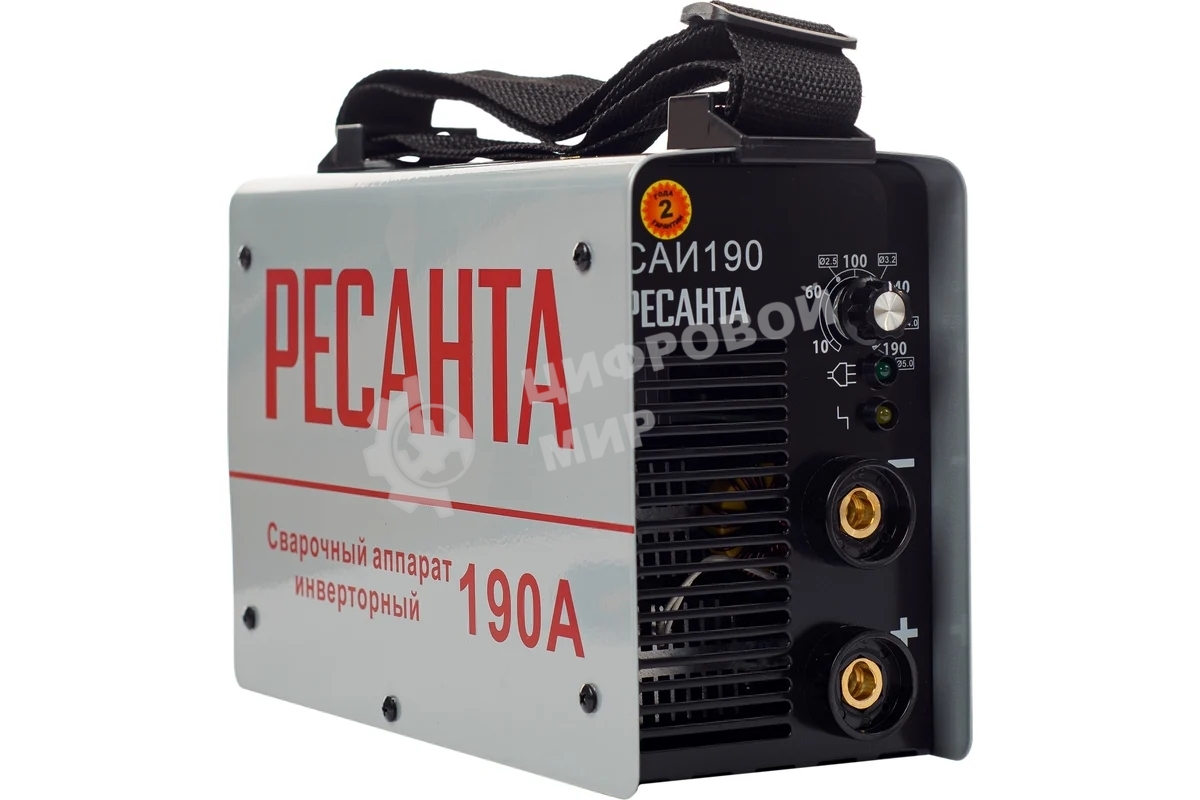 Сварочный аппарат инверторный Ресанта САИ 190 65/2
