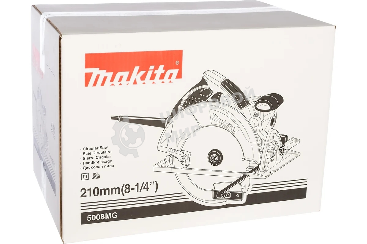 Циркулярная пила (дисковая) Makita 5008 MG 1800Вт(ручная)