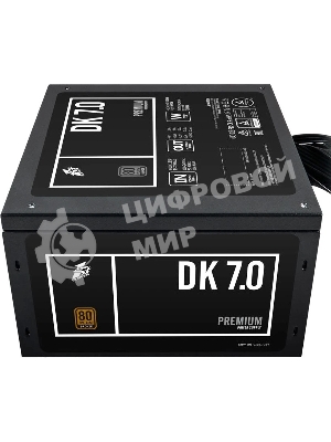 Блок питания 1STPLAYER DK PREMIUM PS-700AX, 700Вт, 80 PLUS Bronze, 120мм, черный