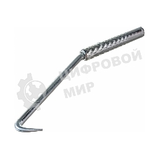 Крюк для вязки арматуры Сибртех 84873 245 мм, оцинкованная рукоятка