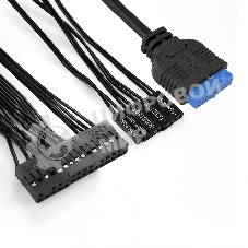 Компьютерный корпус ExeGate EX284032RUS Minitower BA-203U Black, mATX, (без БП), 2хUSB+1хUSB 3.0, Audio