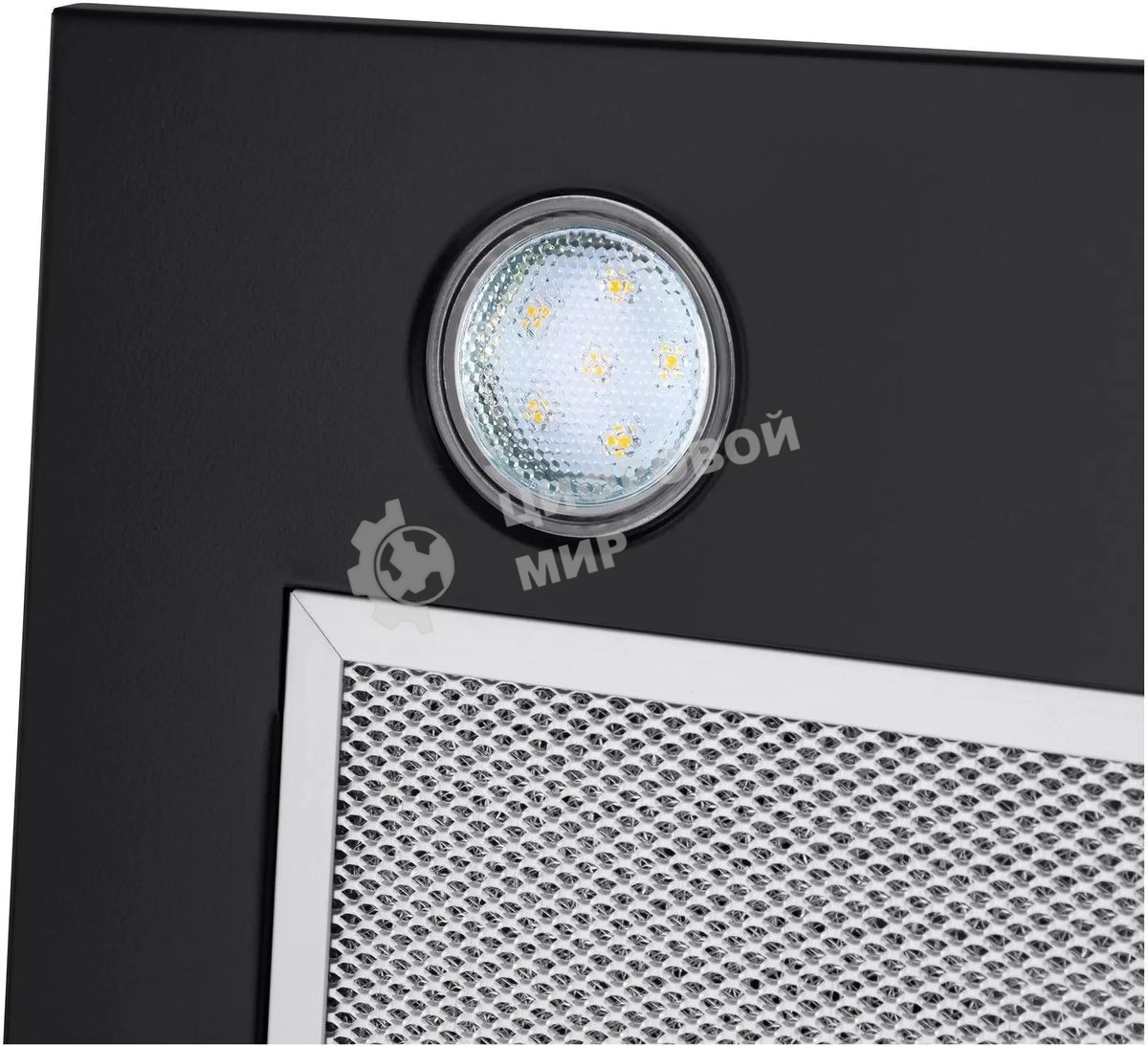 Вытяжка встраиваемая Maunfeld Crosby Singl 60 черный, 60 см, 850 куб. м/ч, 48 дБ