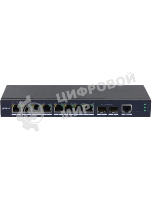 Коммутатор Dahua 10-Port Managed Gigabit Non-PoE Switch, Metal case 