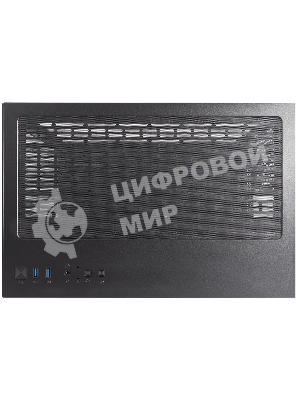 Компьютерный корпус 1STPLAYER MEGAVIEW MV6-T Black/mATX/MV6-TP-BK