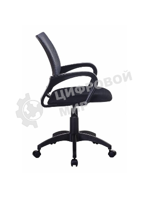 Кресло Бюрократ CH-695NLT темно-серый/черный, сетка/ткань, 120 кг, механизм качания