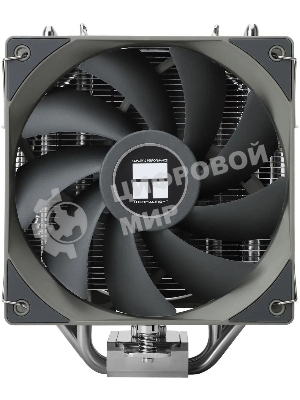 Кулер для процессора Thermalright Assassin Spirit 120 V2 серебристый/черный/серый (4-pin PWM, 154мм, Al/Cu, 4x6мм, 1x120мм, 66.17CFM, 25.6dBA, 1500RPM, S: 1851/1700/1200/115X, AM5/AM4)