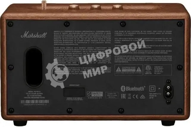 Колонка портативная Marshall Acton III коричневый 60W 2.1 BT/3.5Jack