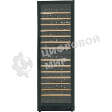 Винный шкаф встраиваемый Hyundai HBWC 1765 DC 1-нокамерн. черный