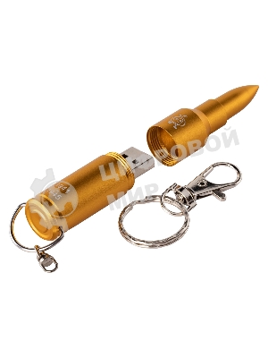 Флешка USB Smartbuy Победа (SB64GCTR), 64Gb, USB 2.0, R/W 15/5, золотой