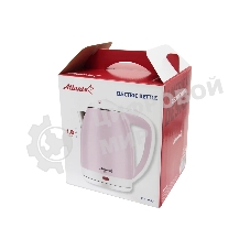 Чайник электрический Atlanta ATH-2437 розовый двухстенный