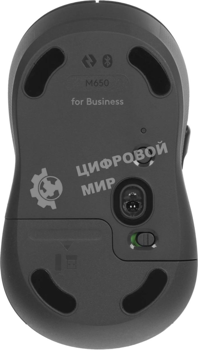 Клавиатура + мышь Logitech MK650 COMBO FOR BUSINESS клав:графитовый мышь:черный/серый USB беспроводная Bluetooth/Радио (920-011013)
