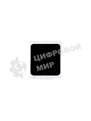 Плита электрическая De Luxe 506004.04ЭС белый, конфорок 4 шт, духовка 60 л, 50 см x 87 см x 60 см