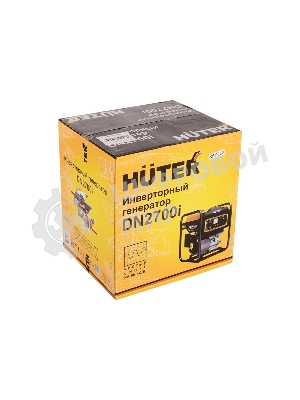 Электрогенератор бензиновый инверторный Huter DN2700i, 2.7 кВт, 84 дБ, 24 кг