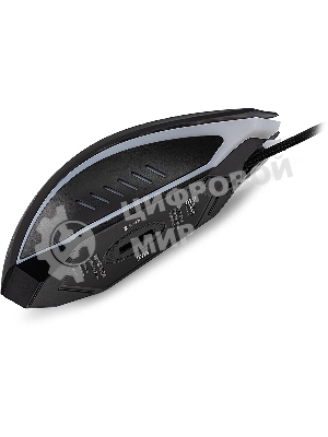 Мышь проводная Oklick 896G черный, 12800 dpi, USB, кнопки - 5