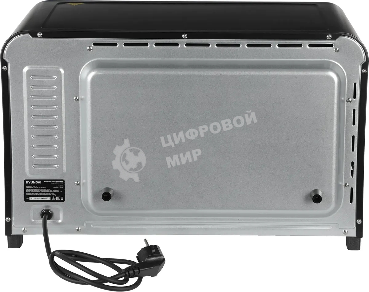 Мини-печь Hyundai MIO-HY092 35л. 1600Вт черный