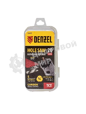 Коронка по металлу Denzel твердосплавная, 20 мм