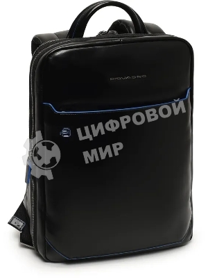 Рюкзак Piquadro Blue Square CA6311B2/N черный натур.кожа