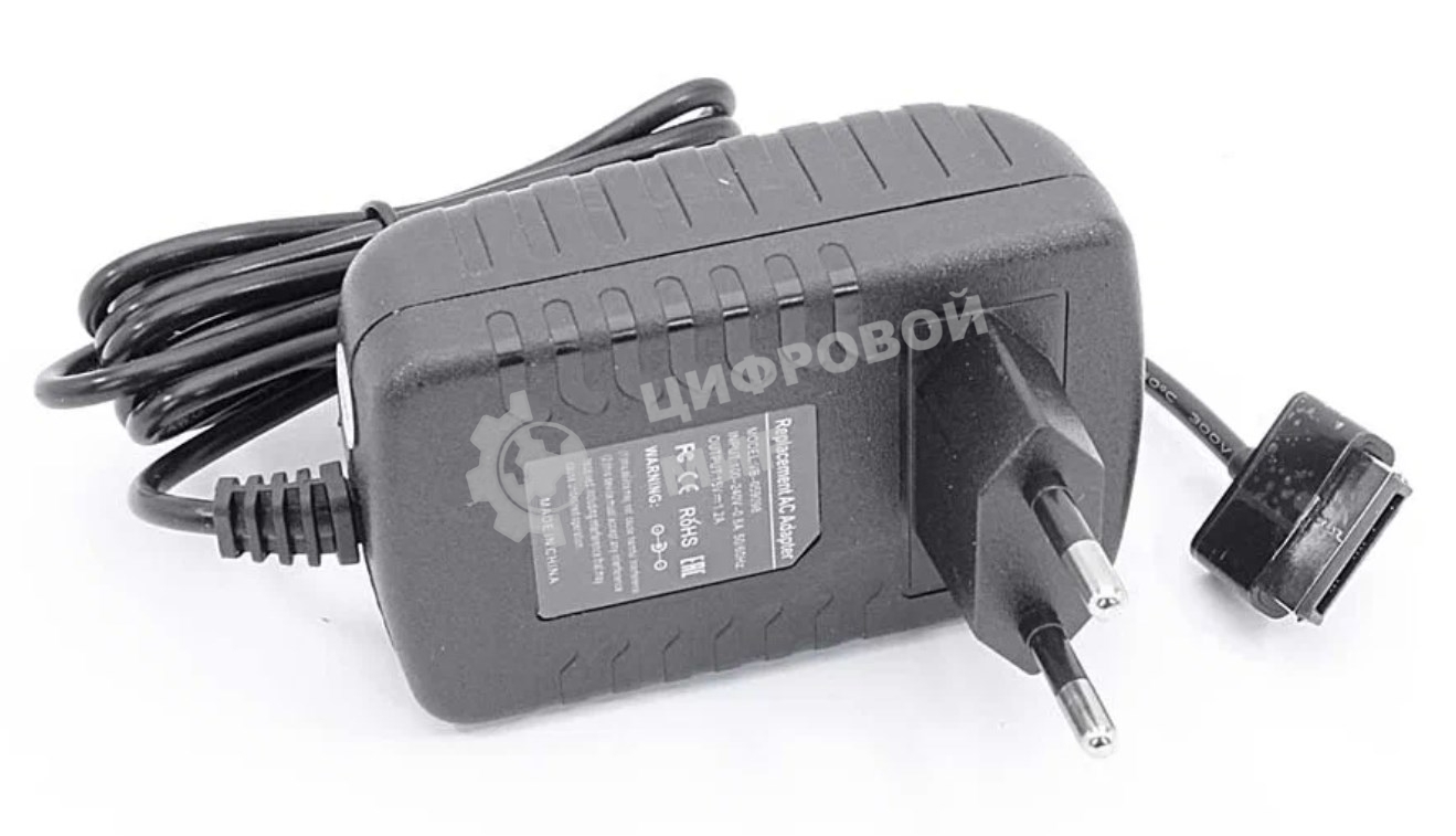 Блок питания (сетевой адаптер) для ноутбуков Asus 15V 1.2A 40P 18W Travel Charger, OEM