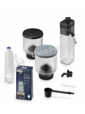 Кофемашина автоматическая DeLonghi EXAM440.55.G серый, исп. кофе - молотый/зерна, 1.4 л, 1450 Вт, 19 Бар.