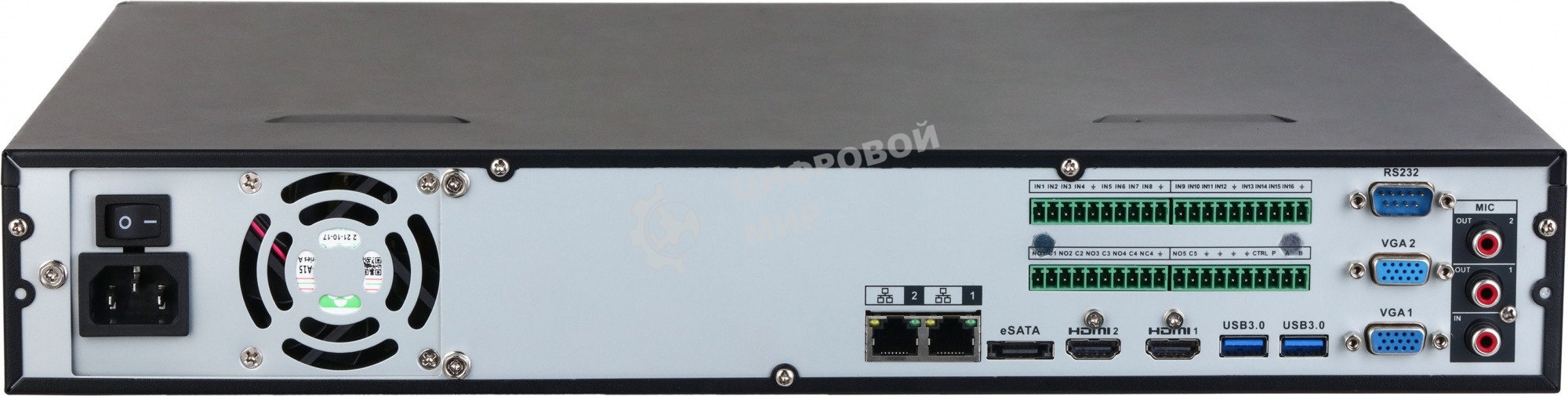 Видеорегистратор Dahua DHI-NVR5432-EI, 16/32/64 Channel 1.5U 4HDDs 4K & H.265 Pro Network Video Recorder