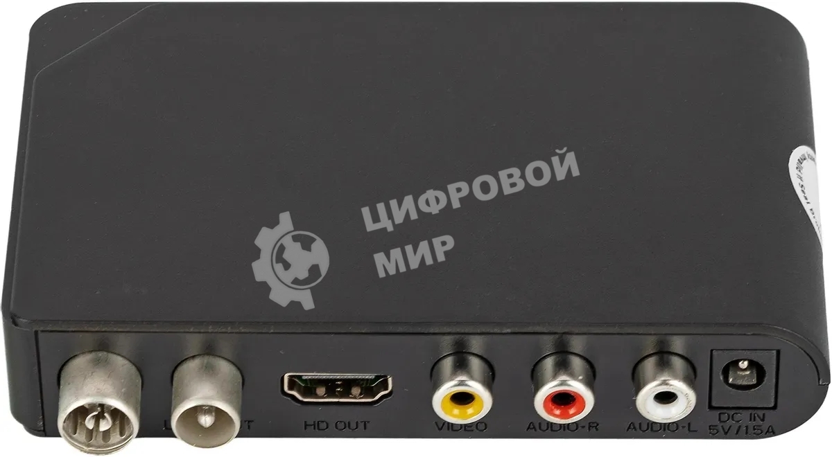 Ресивер DVB-T2 BBK SMP027HDT2 черный