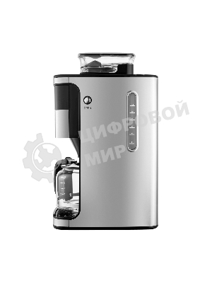 Кофеварка капельная Maunfeld MF-723S нержавеющая сталь, исп. кофе - зерновой/молотый, 1.5 л, 1050 Вт.