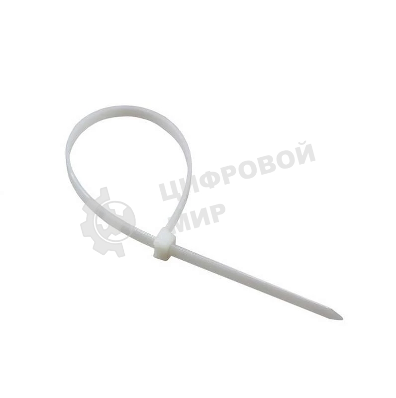 Хомут кабельный Rexant 2.5х150 нейл. белый (уп. 100 шт)