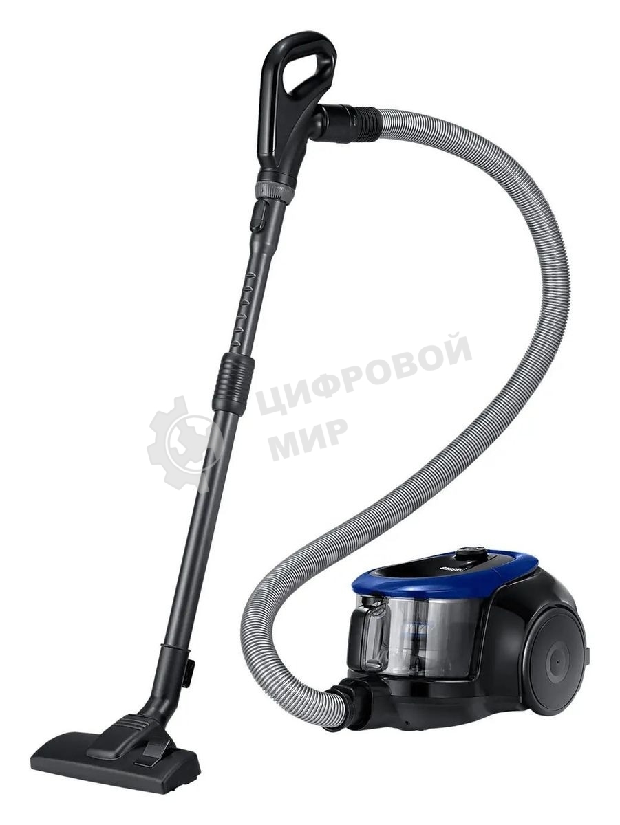 Пылесос Samsung VC18M21A0SB синий, 380/1800 Вт, уборка сухая, пылесборник контейнер 1.5 л