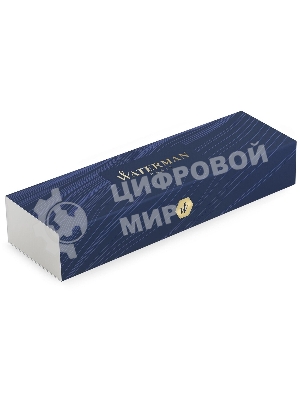 Ручка шариковая Waterman Graduate Allure (CW2068192) LaqBlack CT, M, синие чернила, подарочная коробка