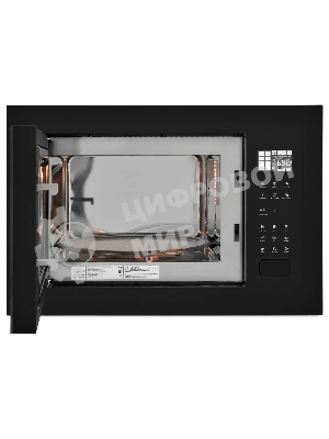 Встраиваемая микроволновая печь ZUGEL ZMO251B, черная