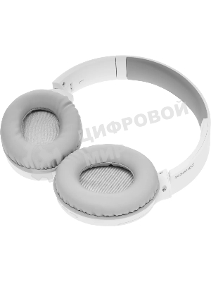 Гарнитура A4Tech 2Drumtek BH300 серебристый, беспроводная + проводная, Bluetooth, до 35 ч