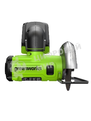 Угловая шлифовальная машина аккумуляторная GreenWorks GD24UCS, 24V, без АКБ и ЗУ (3402007)