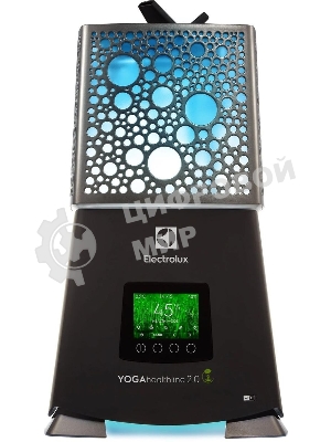 Увлажнитель воздуха Electrolux EHU-3910D черный, 65 м², 9.4 л, ионизация, гигростат