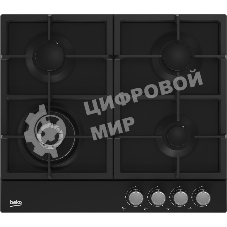 Газовая варочная панель Beko HIAW 64225 SB, черный