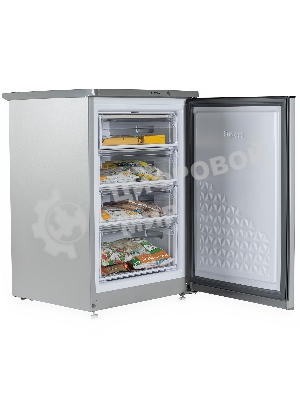 Морозильная камера Бирюса M514 металлик 110л, 4 ящика