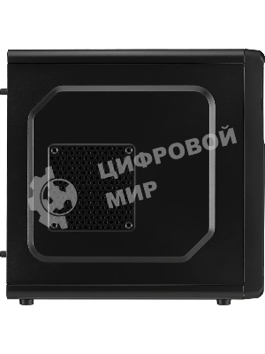 Компьютерный корпус Aerocool/Formula Qs-180 черный без БП mATX 1x80мм 2xUSB 2.0 1xUSB 3.0 audio