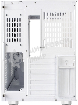 Компьютерный корпус Ginzzu V560 RGb подсветка, закаленное стекло 1хUSB 3.0,1хUSB 2.0, AU белый ATX