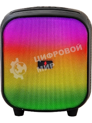 Колонка портативная Ural Молния 1400 черный 140W 2.1 BT 4500mAh