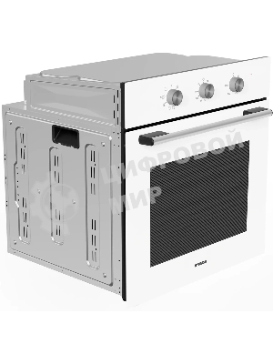 Духовой шкаф электрический Hyundai HEO 6635 WG белый