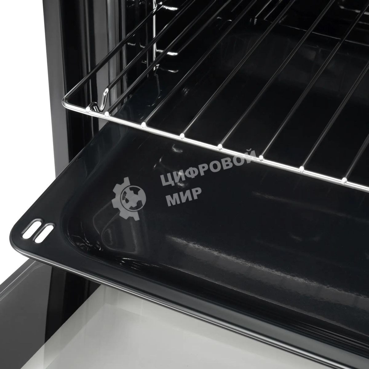 Духовой шкаф Электрический Hyundai 6009.03 WG белый стекло