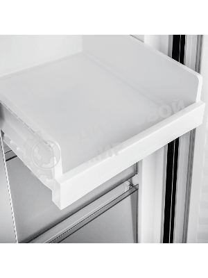 Холодильник Maunfeld MFF192NFSB01 Inverter черная сталь трехкамерный 334/184л морозилка снизу, No Frost, Side by Side